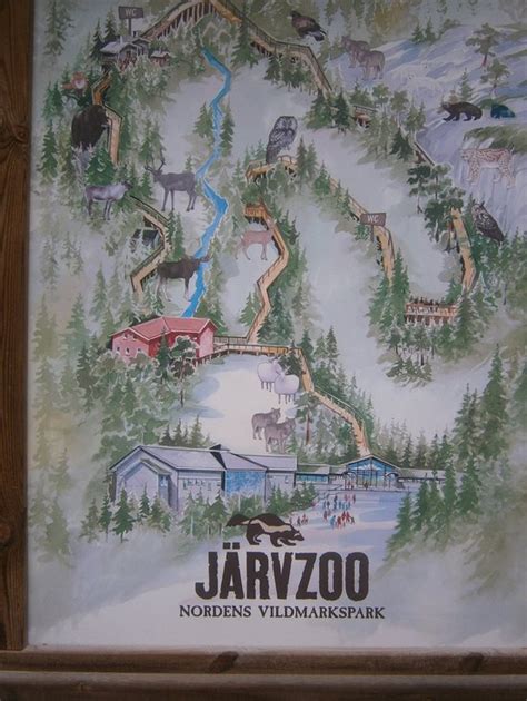 Karta över Järvzoo Järvzoo