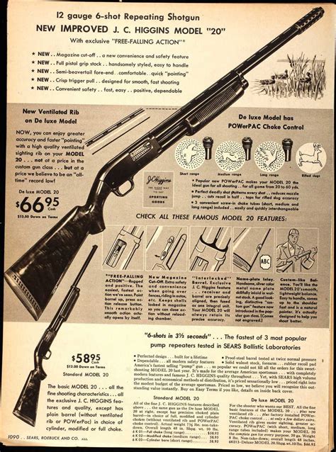 J C Higgens Sears Model 20 Shotgun Choke Wrench 