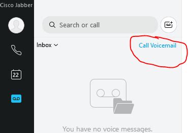 jabber voicemail pin