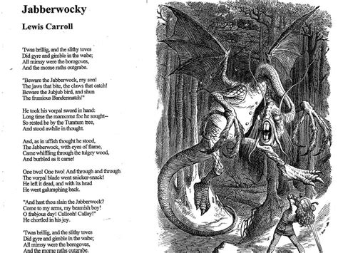 jabberwocky poem plot
