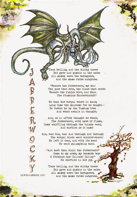 jabberwocky poem setting
