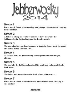 jabberwocky poem translation