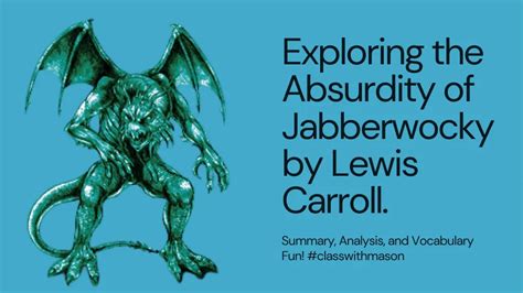 jabberwocky summary and analysis