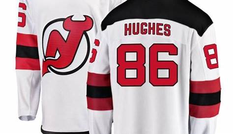 Jack Hughes New Jersey Devils Autographed White Adidas Authentic Jersey