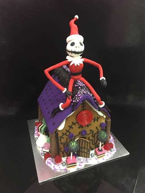 Jack Skellington Gingerbread House