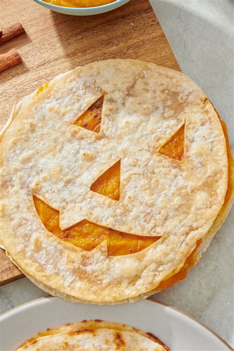 Jack 'O Lantern Quesadillas