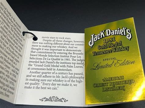 Jack Daniels Bottle Registration