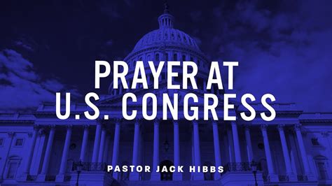 jack gibbs prayer before congress