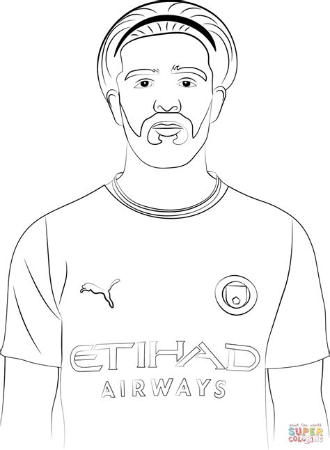 jack grealish colouring pages