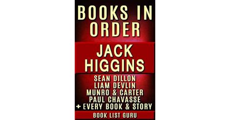 jack higgins books in order by series