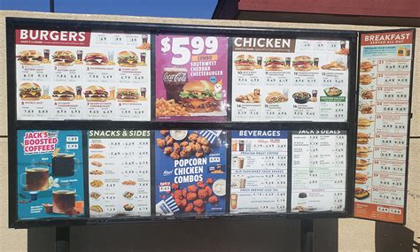 jack in the box menu