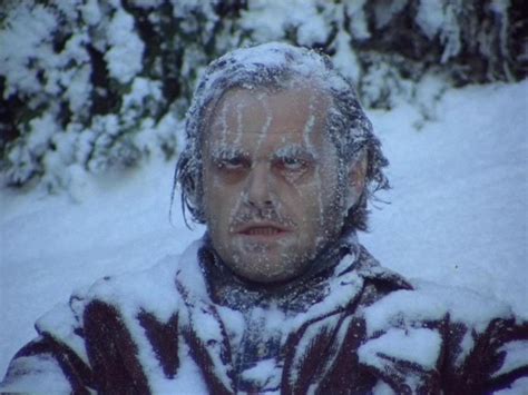 jack nicholson in the shining frozen picture