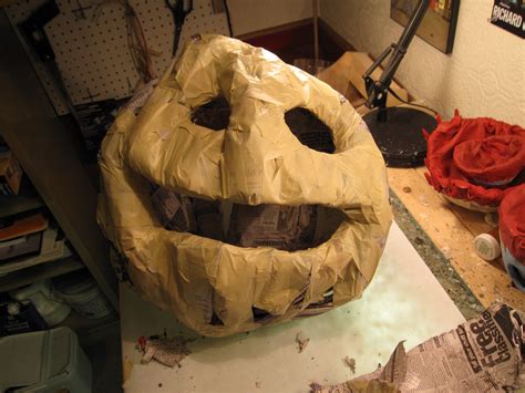 Jack O Lantern Paper Mache
