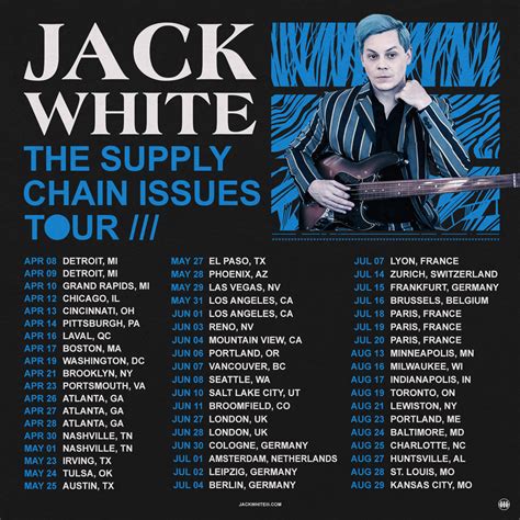 jack white tour dates 2021