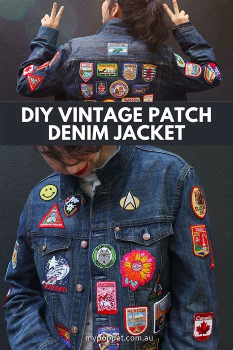 Jacket Covered In Patches