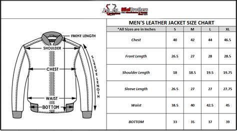 jacket size 38 measurements