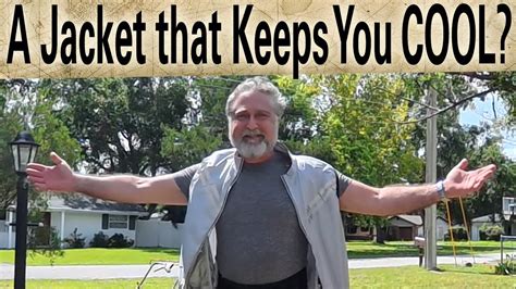 jacket that keeps you cool