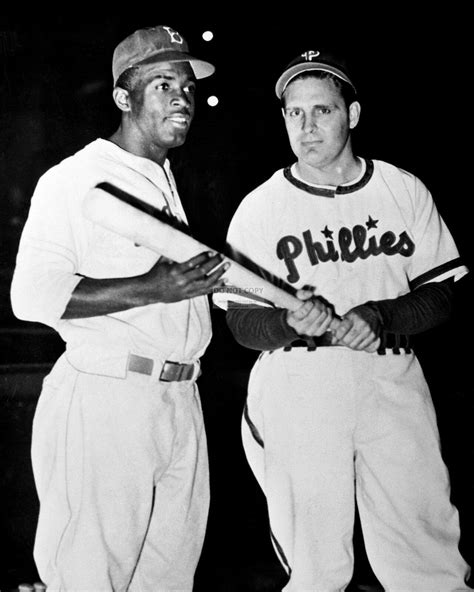 jackie robinson picture with phillies coach