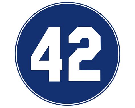 jackie robinson retired number 42