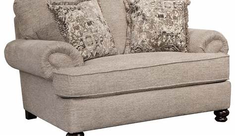 Jackson Furniture Chair And A Half With Rolled rms 2 Decorative Pillows