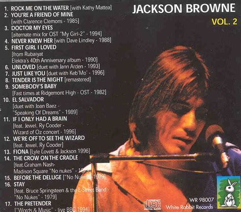 Jackson Browne Duets
