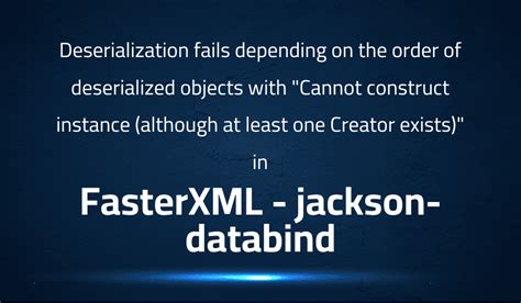 Jackson Cannot Construct Instance Of Interface
