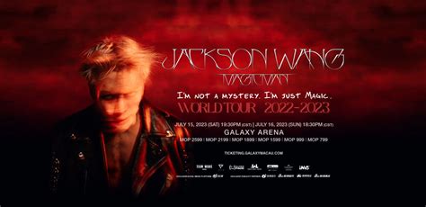 Jackson Wang Tour