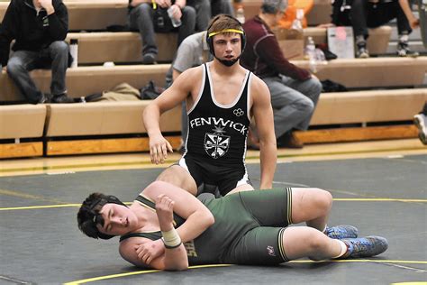 Fenwick's Jacob Kaminski carries 'special talent' from gridiron to mat