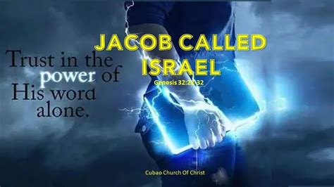 jacob called israel