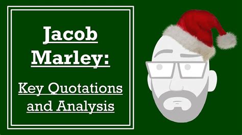 jacob marley quote analysis