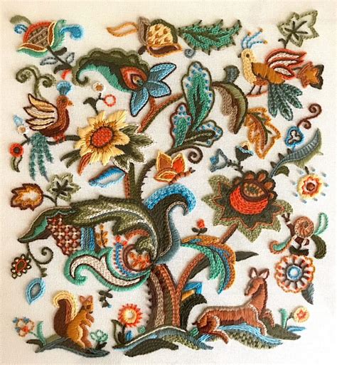 Jacobean Needlework Embroidery