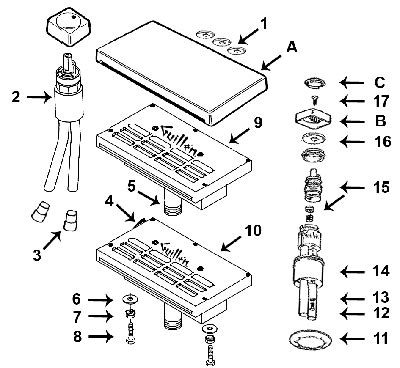 Jacuzzi Waterfall Faucet Replacement Parts