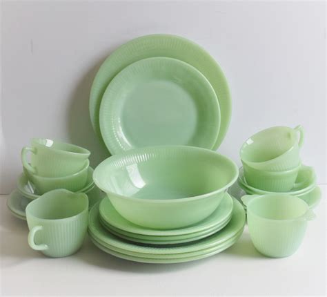 Jadeite Dinnerware Set