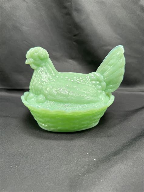 jadeite hen on nest