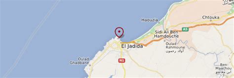 El Jadida Neighborhood Map
