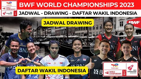 jadwal bwf world championships 2023