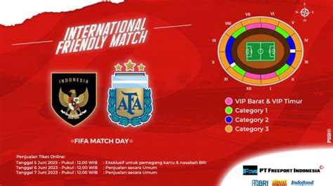 jadwal indonesia vs argentina live