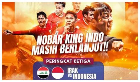 jadwal indonesia vs iraq jam berapa