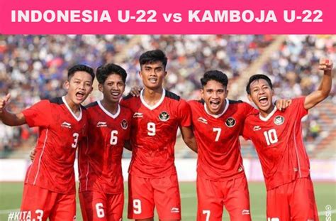 jadwal indonesia vs kamboja sea games 2023