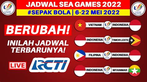 jadwal indonesia vs vietnam sea games