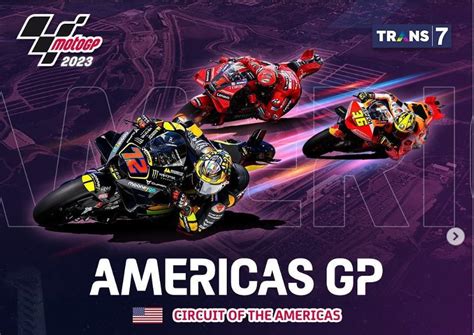 jadwal motogp amerika 2023