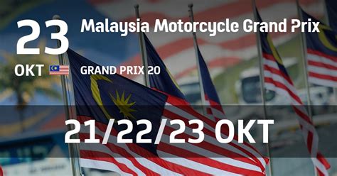 jadwal motogp malaysia 2022