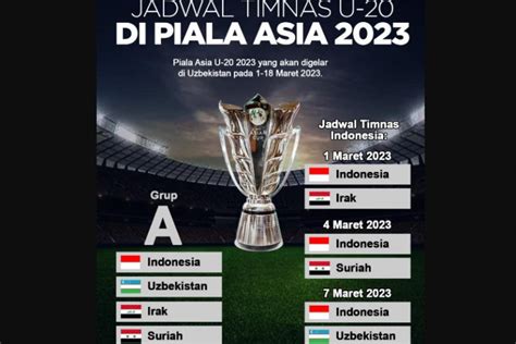 jadwal piala asia senior