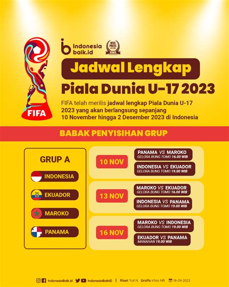 jadwal piala dunia u 17 excel