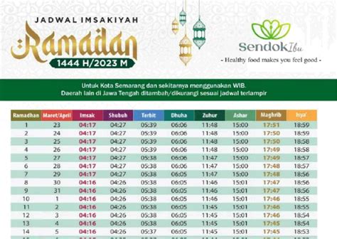jadwal puasa ramadhan 2023