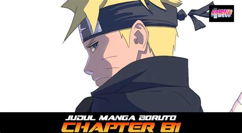 jadwal rilis manga boruto chapter 82