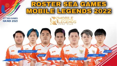 jadwal sea games mobile legend