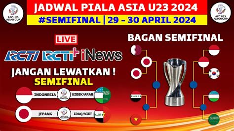 jadwal semi final piala asia u23