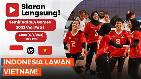 jadwal semifinal voli putri sea games 2023