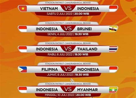 jadwal timnas u19 hari ini